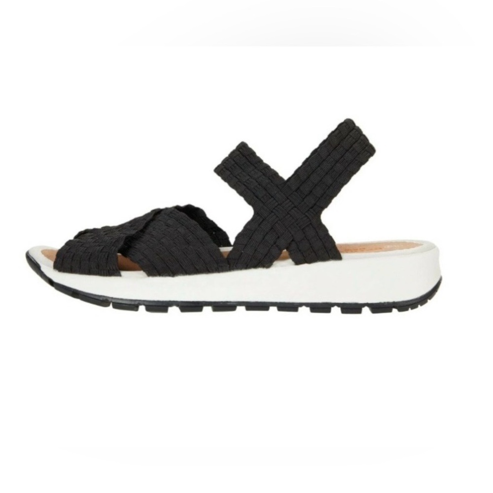 Bernie Mev black sandals Kaia new in box sz 38 or 7